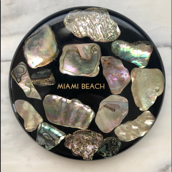 Vintage Other - Vintage MCM Abalone & Resin Trivet